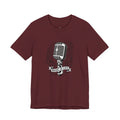 Music Is Life Vintage Microphone T-Shirt