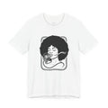 Afro Jazz Portrait T‑Shirt — Retro Singer Graphic Tee