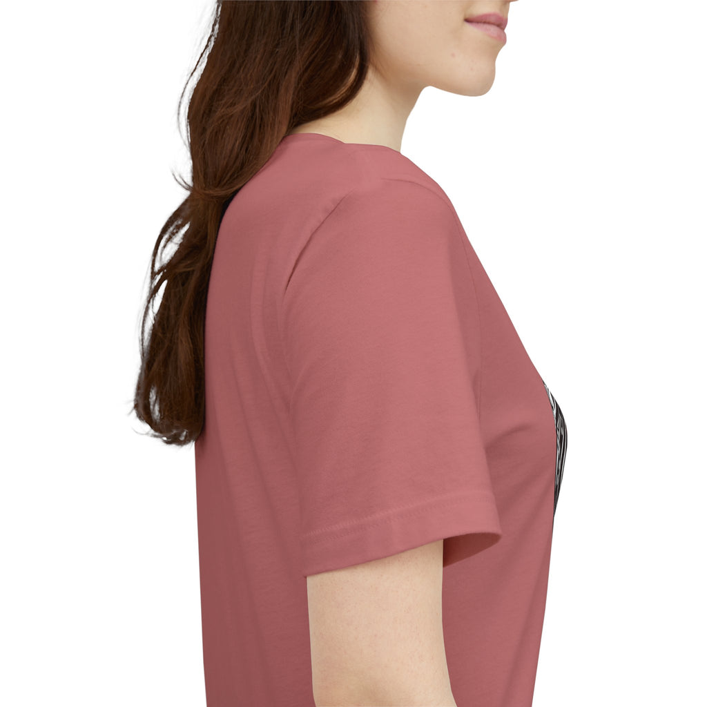 Music Lover Tee — Headphones & Musical Notes Silhouette