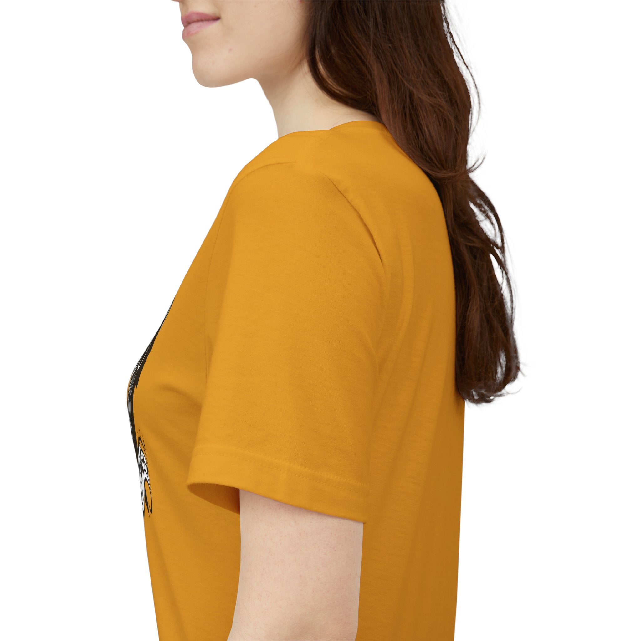 Music Lover Tee — Headphones & Musical Notes Silhouette