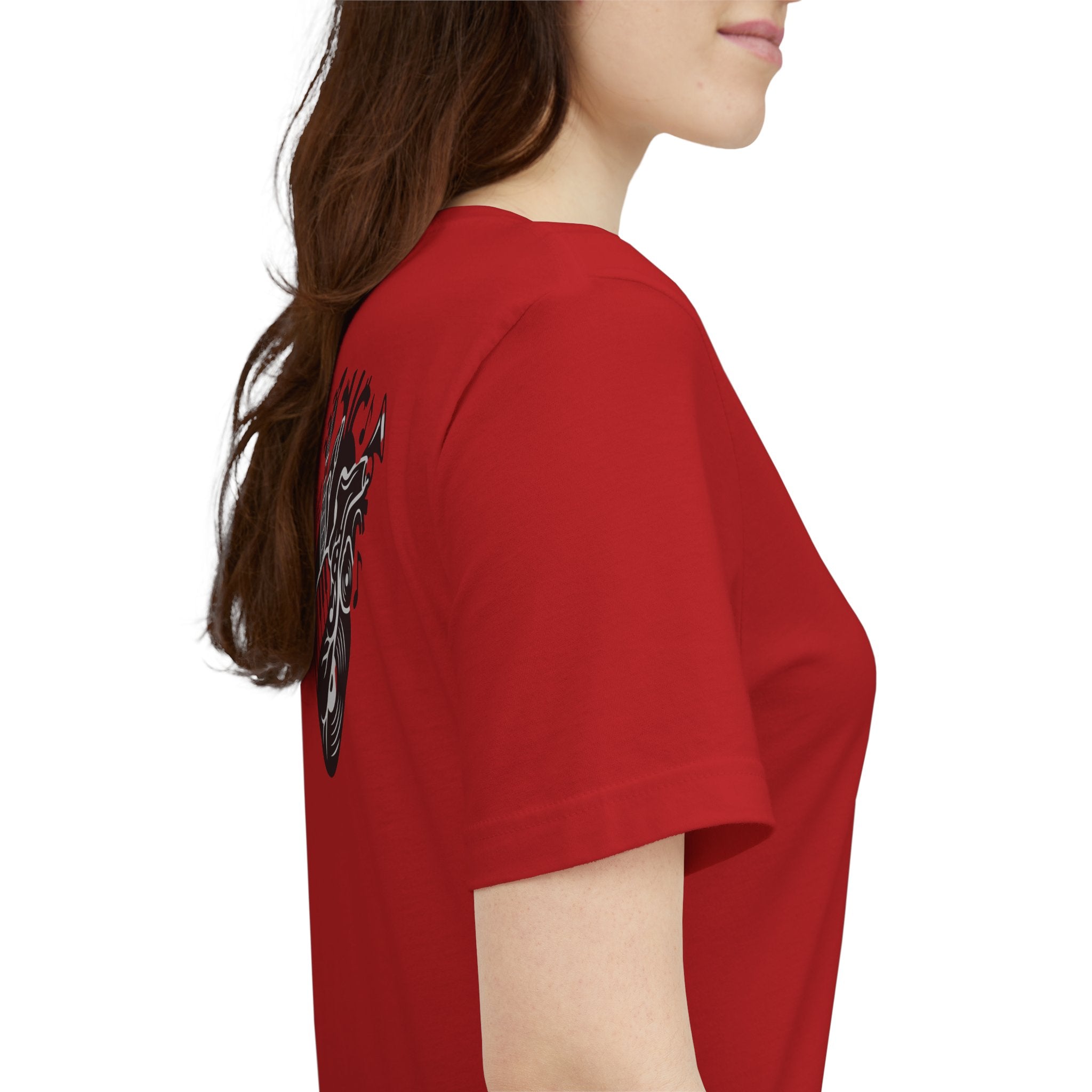 Music Heart Graphic Tee — Anatomical Heart with Instruments T-Shirt