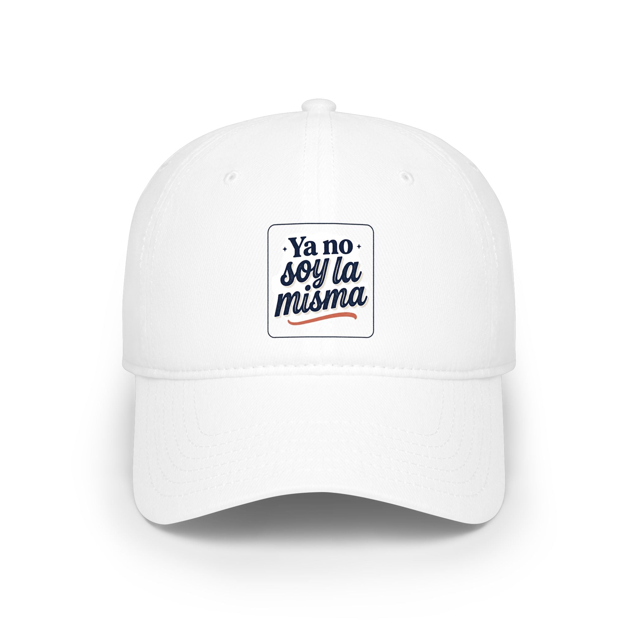 'Ya no soy la misma' Low Profile Baseball Cap — Spanish Phrase Embroidered Hat