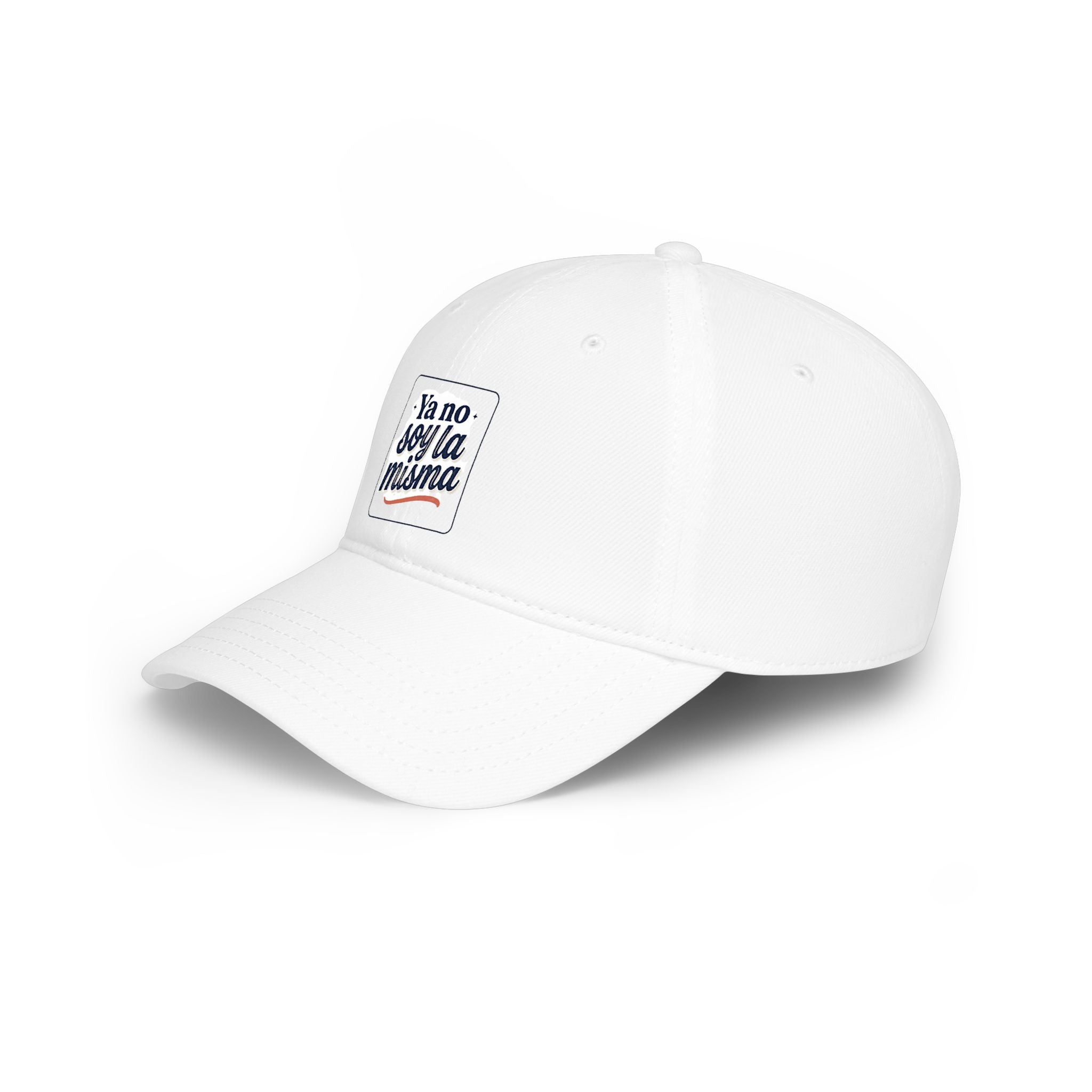 'Ya no soy la misma' Low Profile Baseball Cap — Spanish Phrase Embroidered Hat