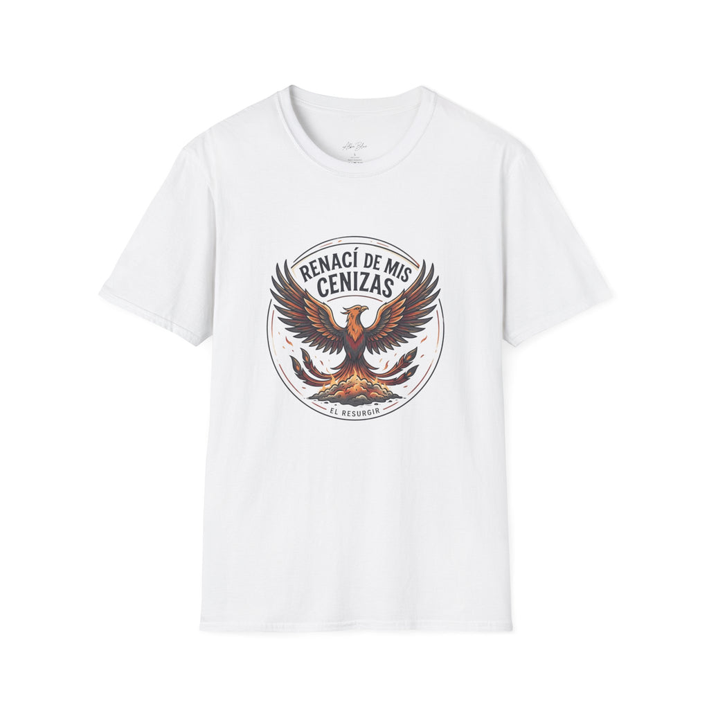 Phoenix Graphic T-Shirt — "Renací de Mis Cenizas" Inspirational Spanish Tee