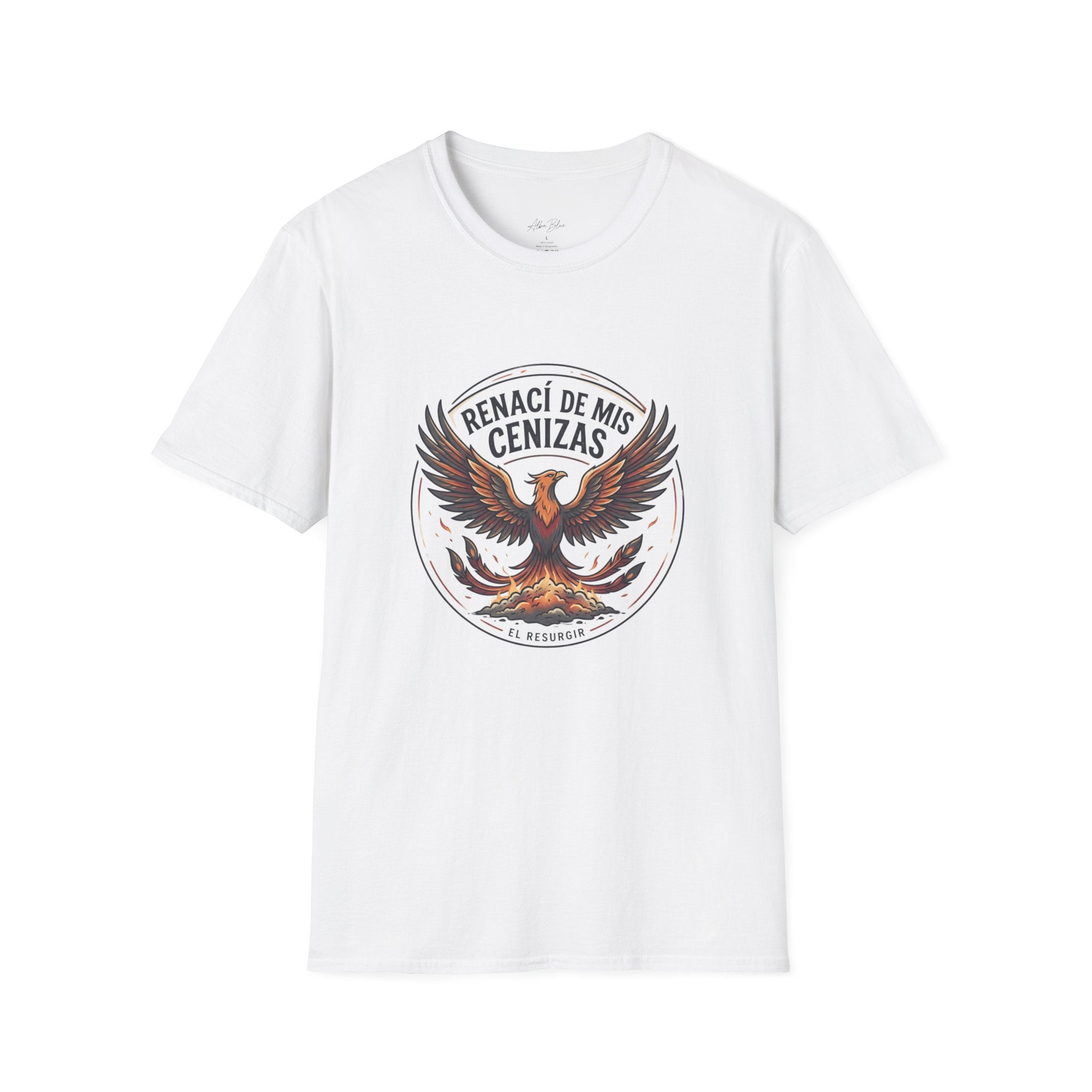 Phoenix Graphic T-Shirt — "Renací de Mis Cenizas" Inspirational Spanish Tee