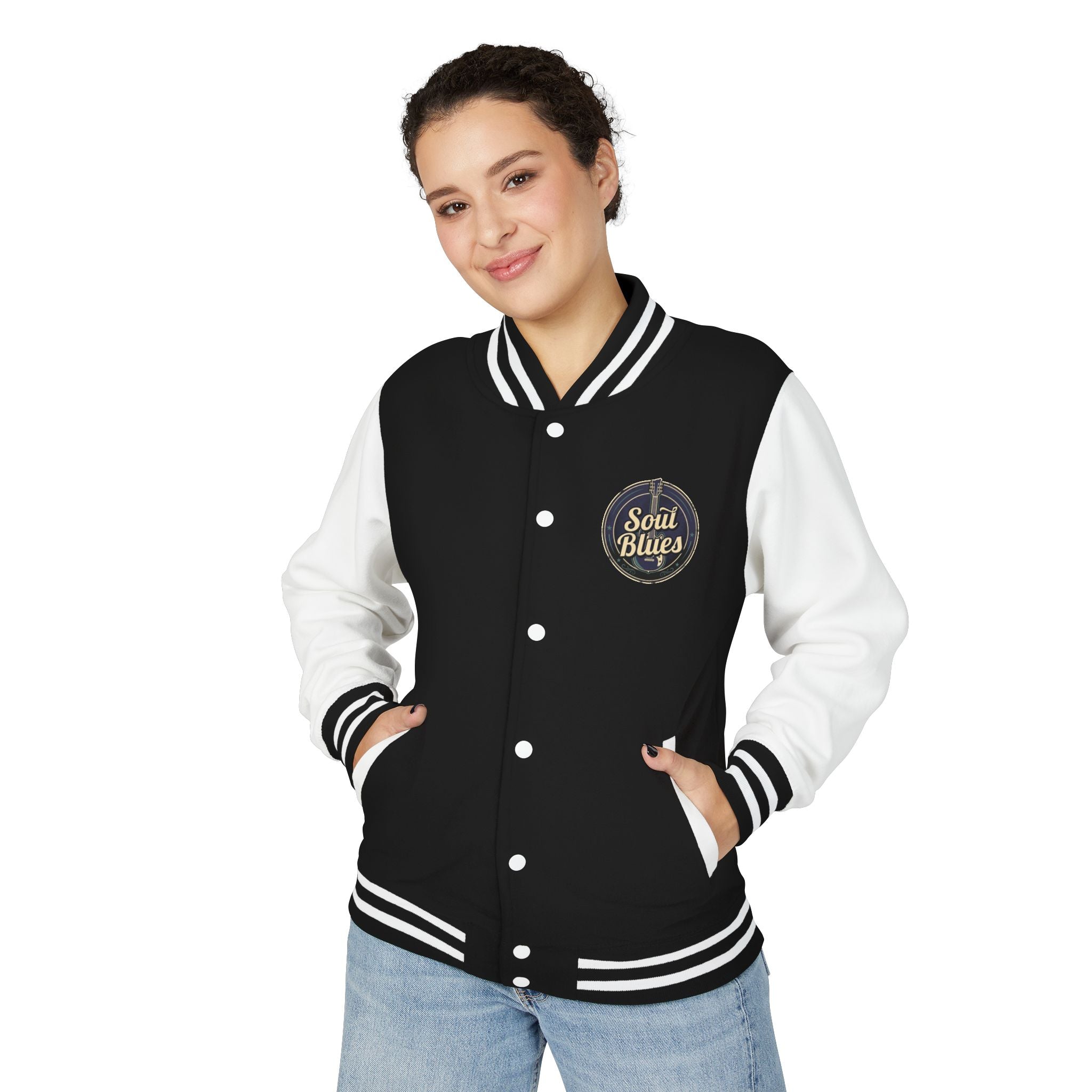 Letterman Jacket — 'Soul & Blues' Vintage Music Varsity Jacket