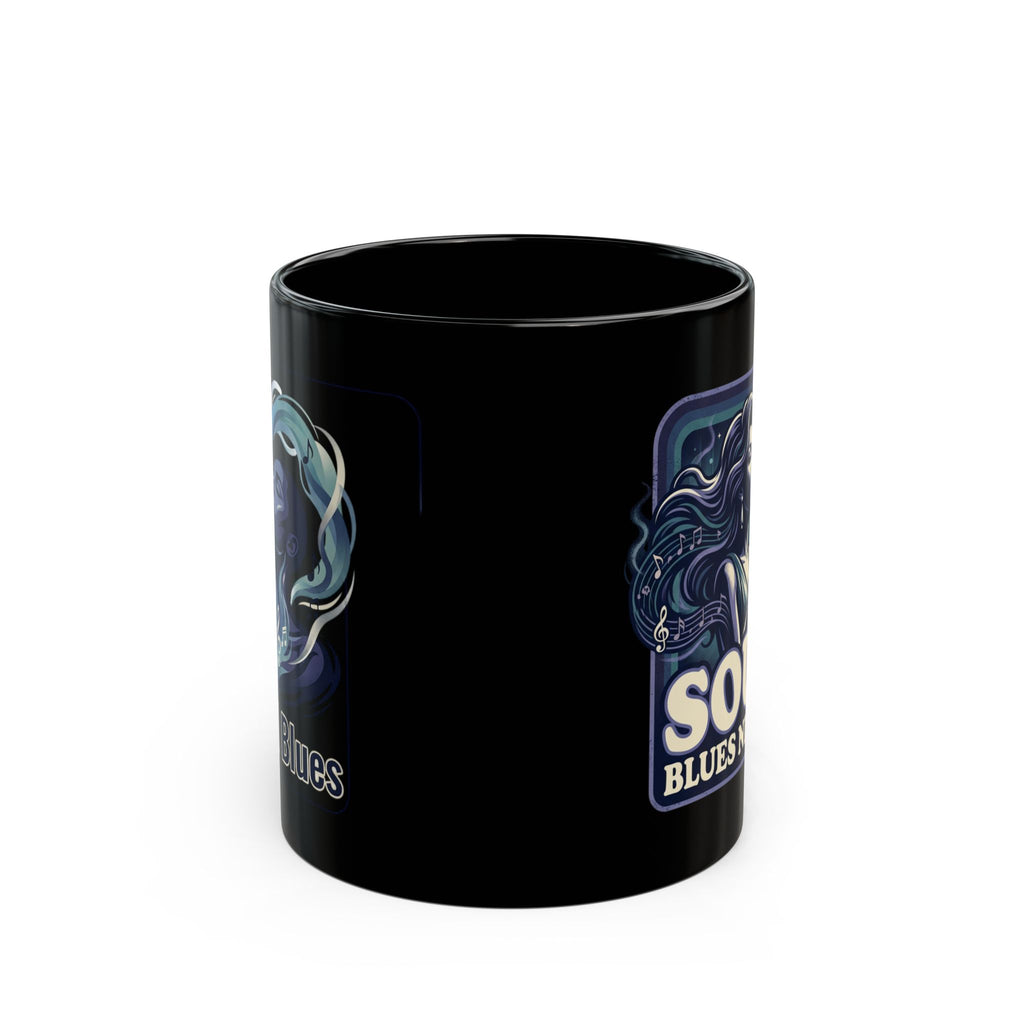 Soul Blues Nights Mug — Vintage Female Vocalist Coffee Cup