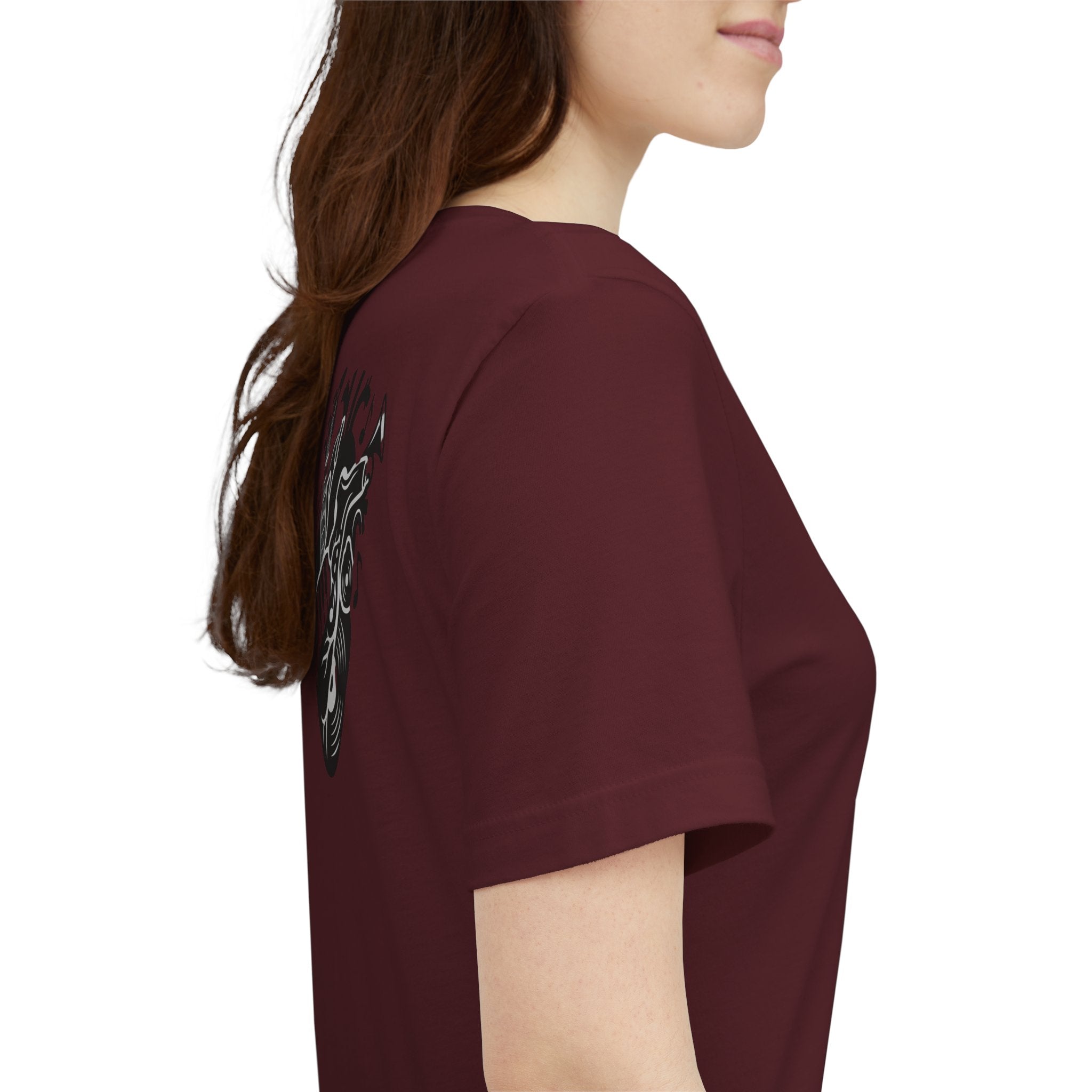Music Heart Graphic Tee — Anatomical Heart with Instruments T-Shirt