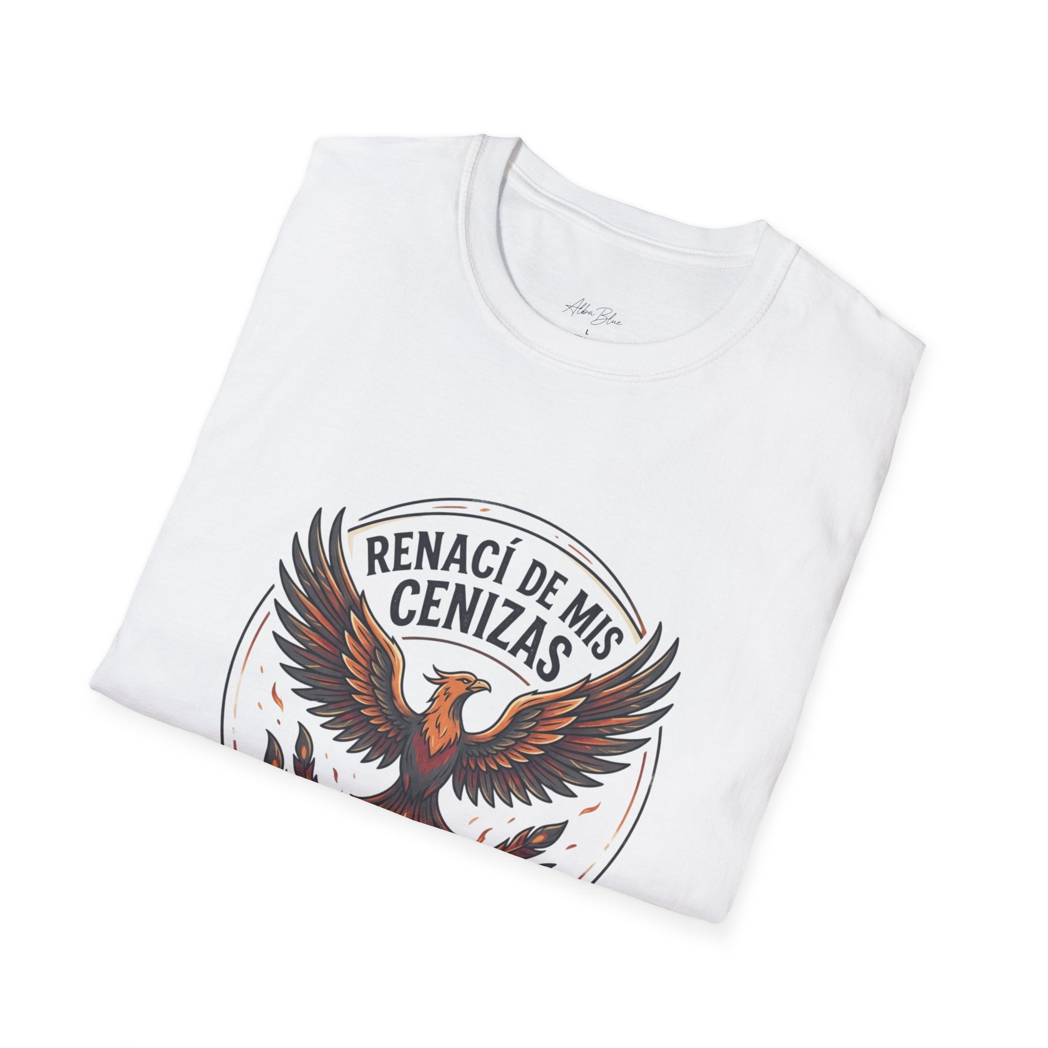 Phoenix Graphic T-Shirt — "Renací de Mis Cenizas" Inspirational Spanish Tee