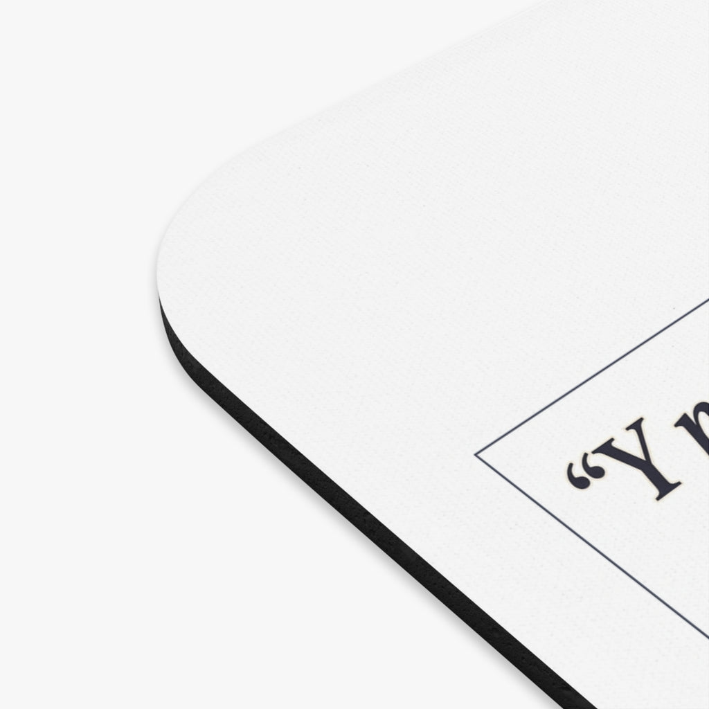 Inspirational Spanish Quote Mouse Pad — "Me solté... y por primera vez respiré"