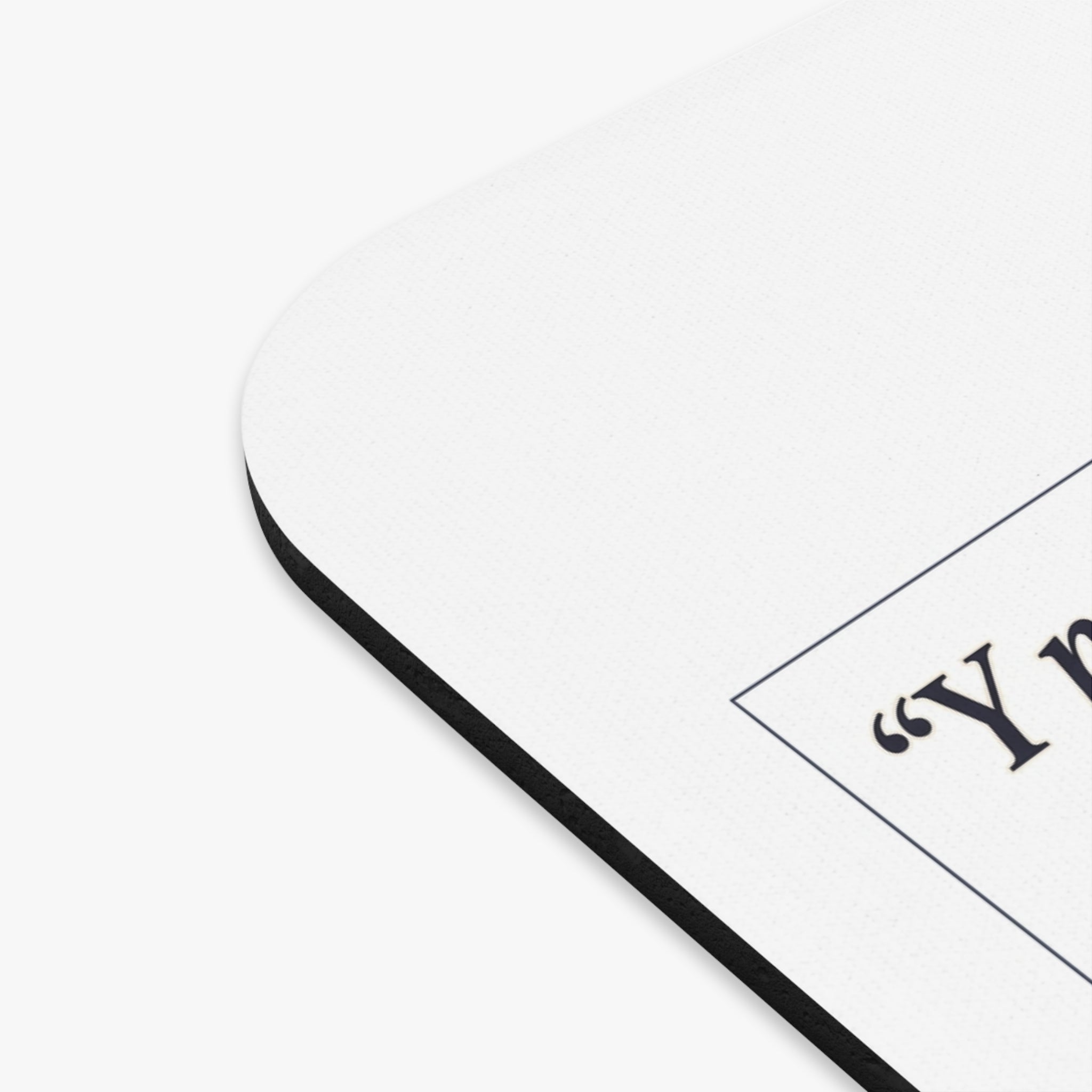 Inspirational Spanish Quote Mouse Pad — "Me solté... y por primera vez respiré"