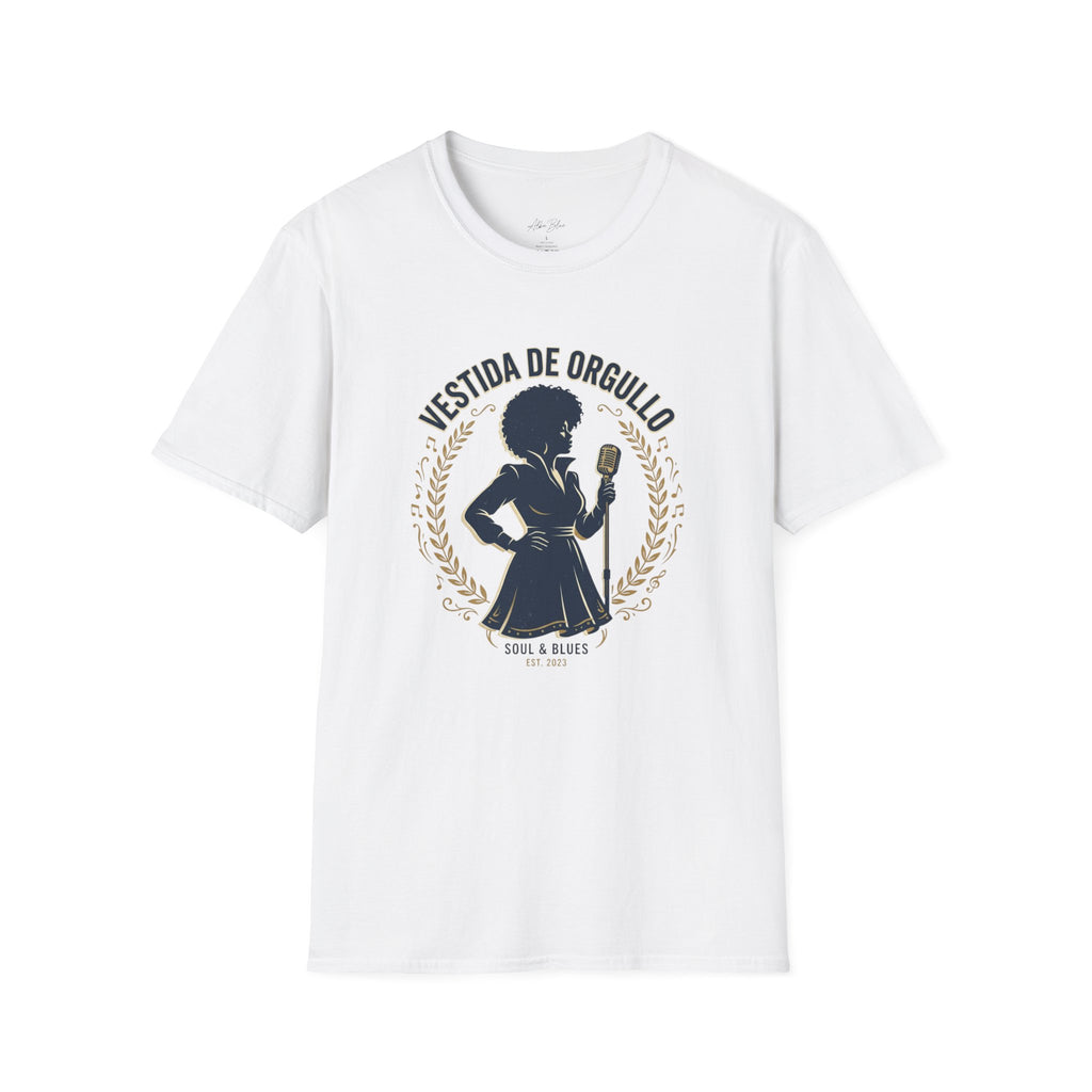 Vestida de Orgullo T-Shirt — Afro Latina Pride Graphic Tee