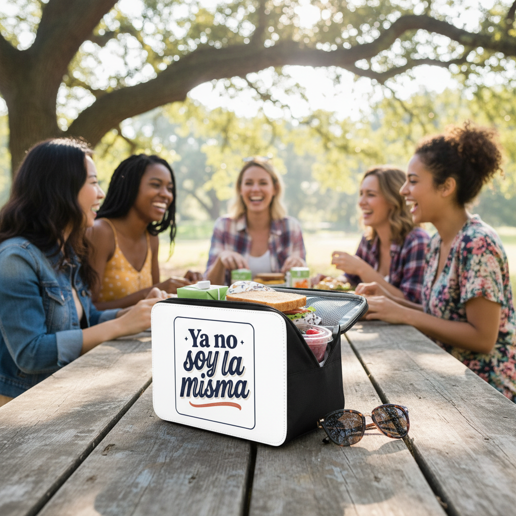 Lunch Bag — "Ya no soy la misma" Spanish Quote Insulated Lunch Bag