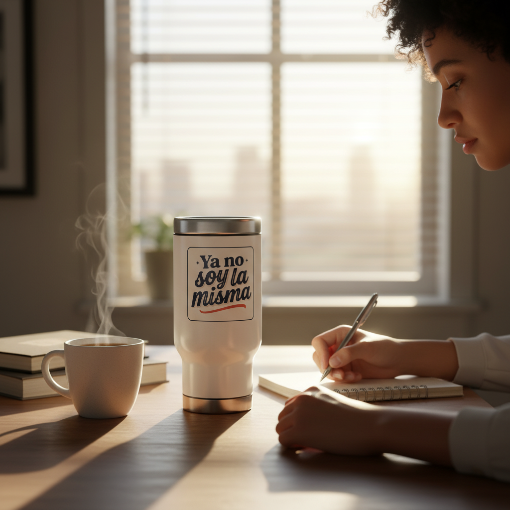 Ya No Soy La Misma Stainless Steel Travel Mug (14oz)
