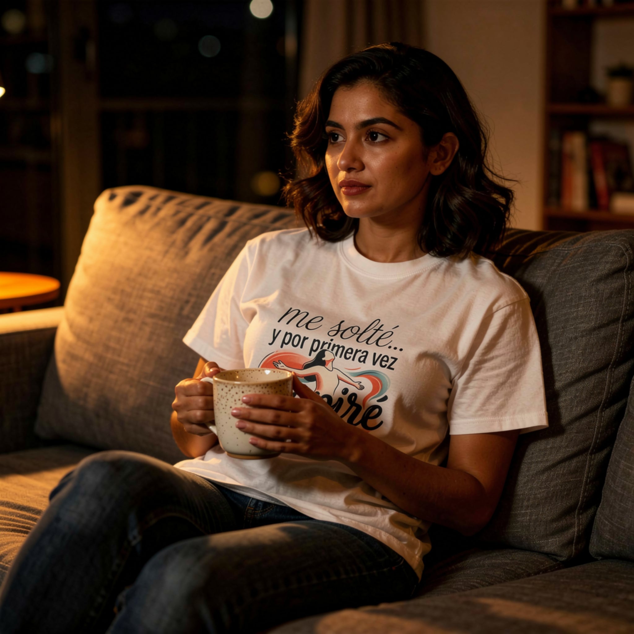T-Shirt — "Me solté... y por primera vez respiré" Spanish Inspirational Tee